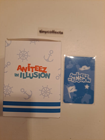 Jongho Tin Travel Candle pc + merch Aniteez in Illusion ATEEZ