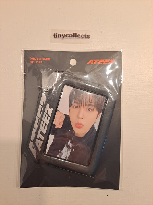 Jongho Photocard Holder Keyring merch Line Friends pop-up Golden Hour part 3