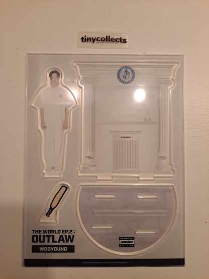 Wooyoung Everline pop-up Acrylic Stand merch ATEEZ