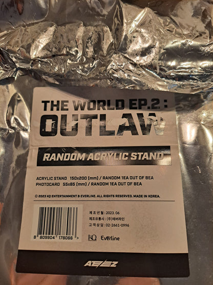 Wooyoung Everline pop-up Acrylic Stand merch ATEEZ