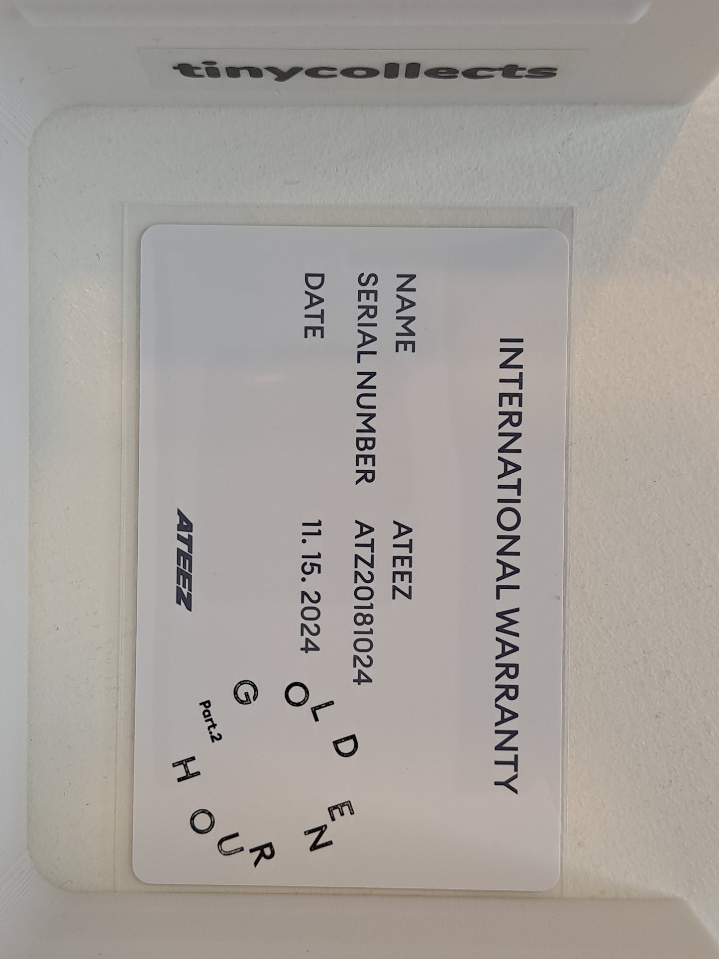 Yeosang Album incl. To Z ver. Golden Hour part 2