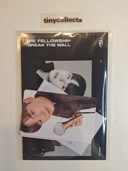 Jongho Photo Set Break The Wall tour merch ATEEZ