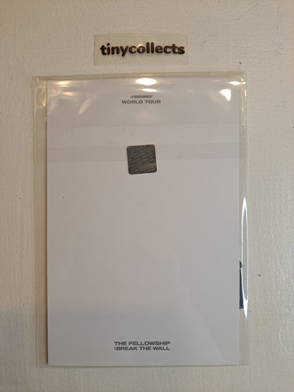 Jongho Photo Set Break The Wall tour merch ATEEZ