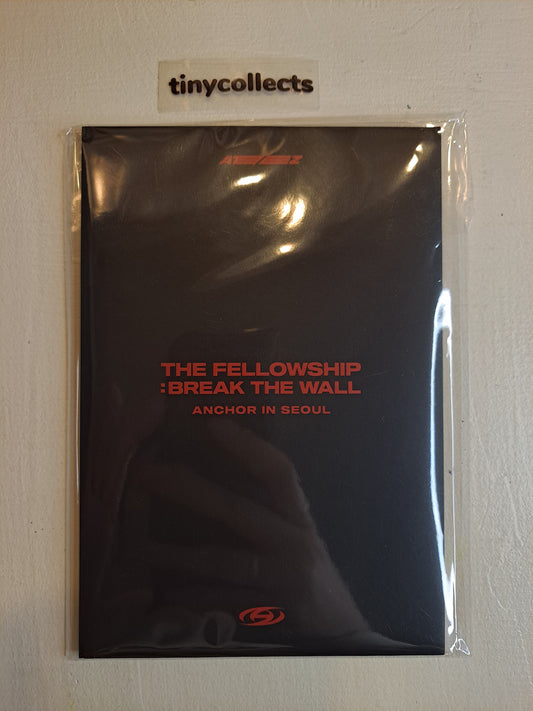 Jongho Photo Set Break The Wall - Anchor tour merch ATEEZ