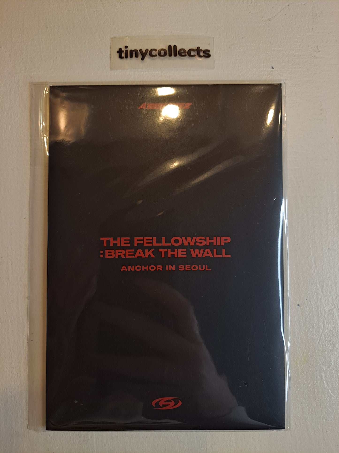 Mingi Photo Set Break The Wall - Anchor tour merch ATEEZ