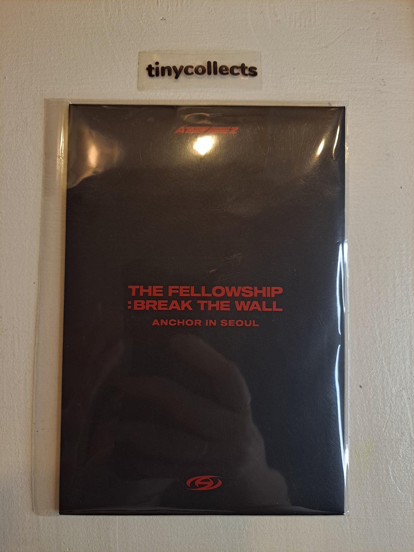 Wooyoung Photo Set Break The Wall - Anchor tour merch ATEEZ