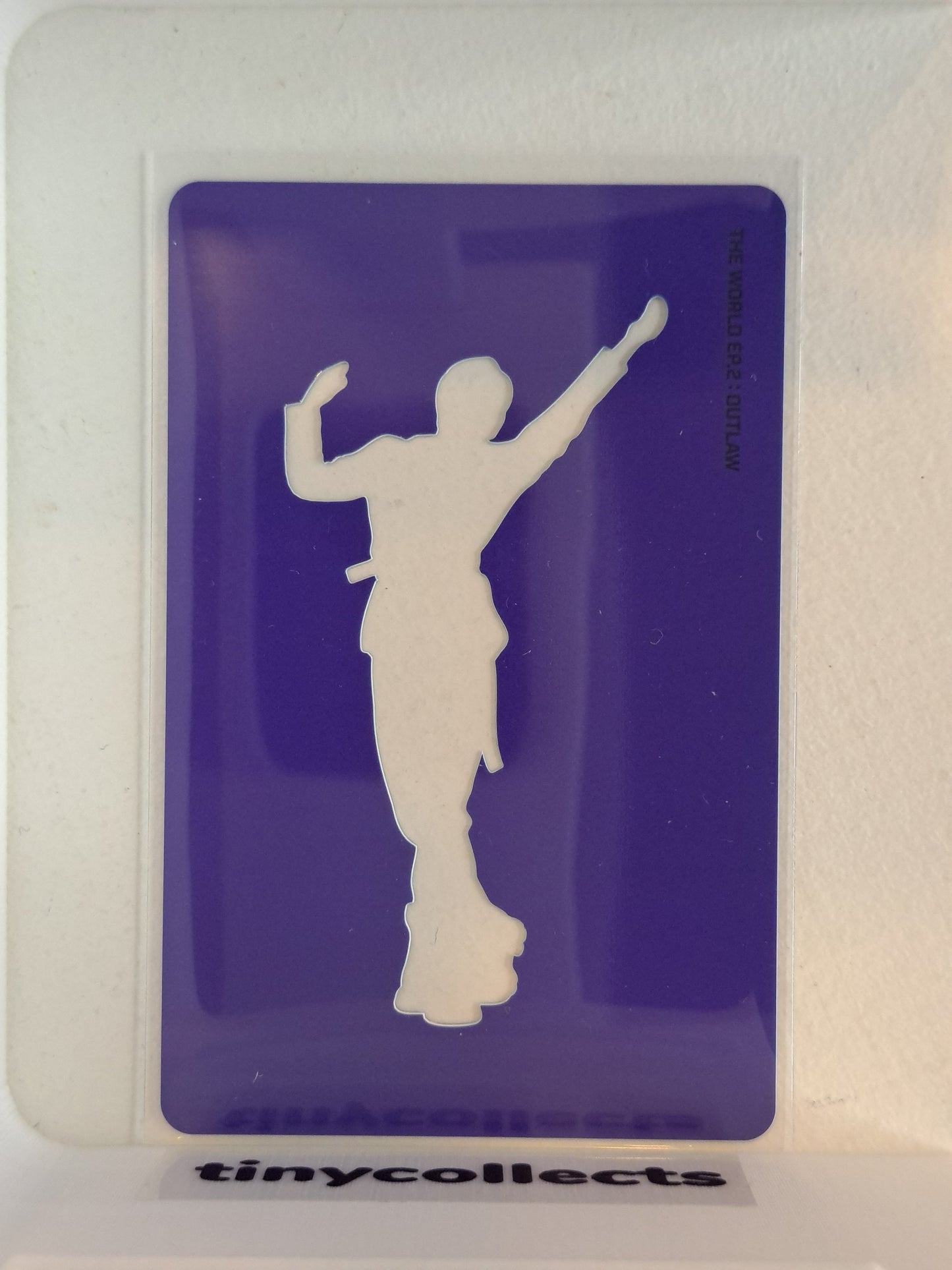 San Album incl. D ver. action card The World Ep. 2: Outlaw