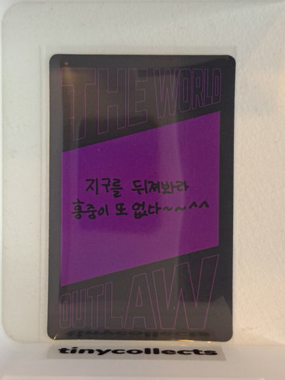 Hongjoong Album incl. Z ver. 2 The World Ep. 2: Outlaw