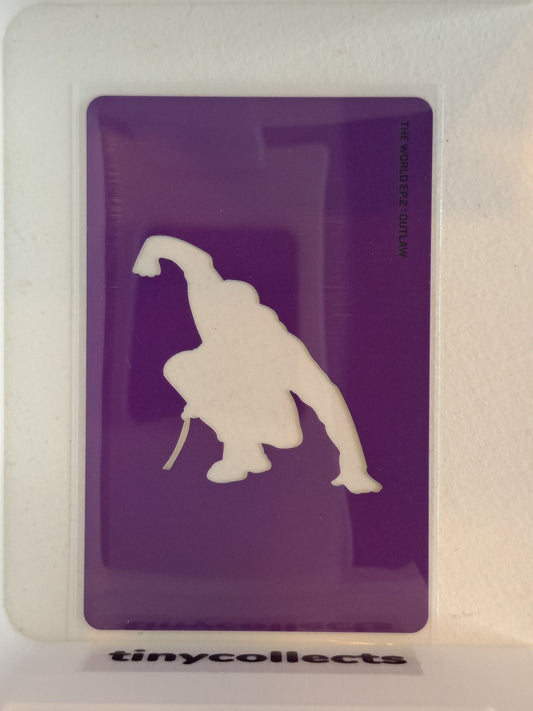 San Album incl. Z ver. action card The World Ep. 2: Outlaw