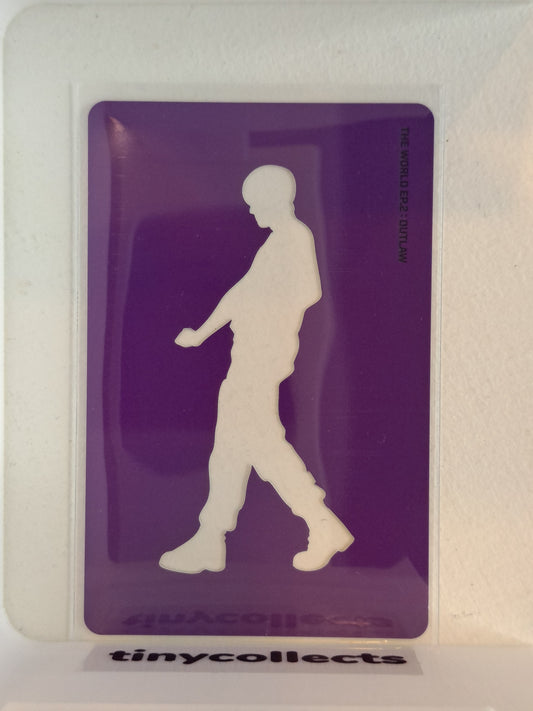 Wooyoung Album incl. Z ver. action card The World Ep. 2: Outlaw