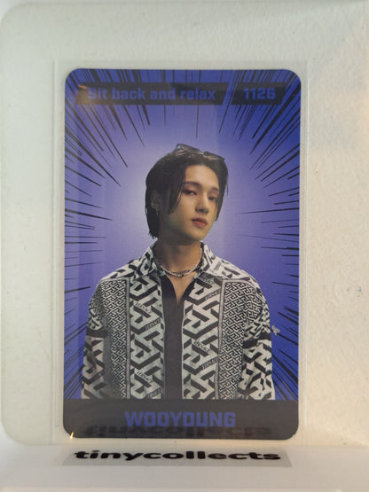 Wooyoung Platform incl. Image card full set The World Ep. 2: Outlaw