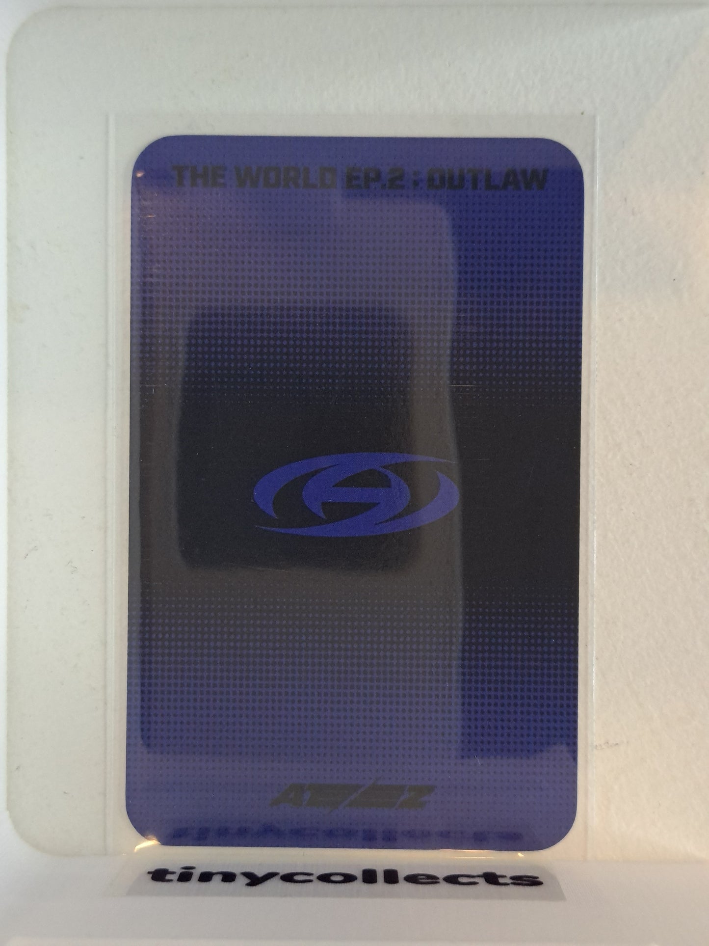 Wooyoung Platform incl. photocard 3 ver. 1 The World Ep. 2: Outlaw