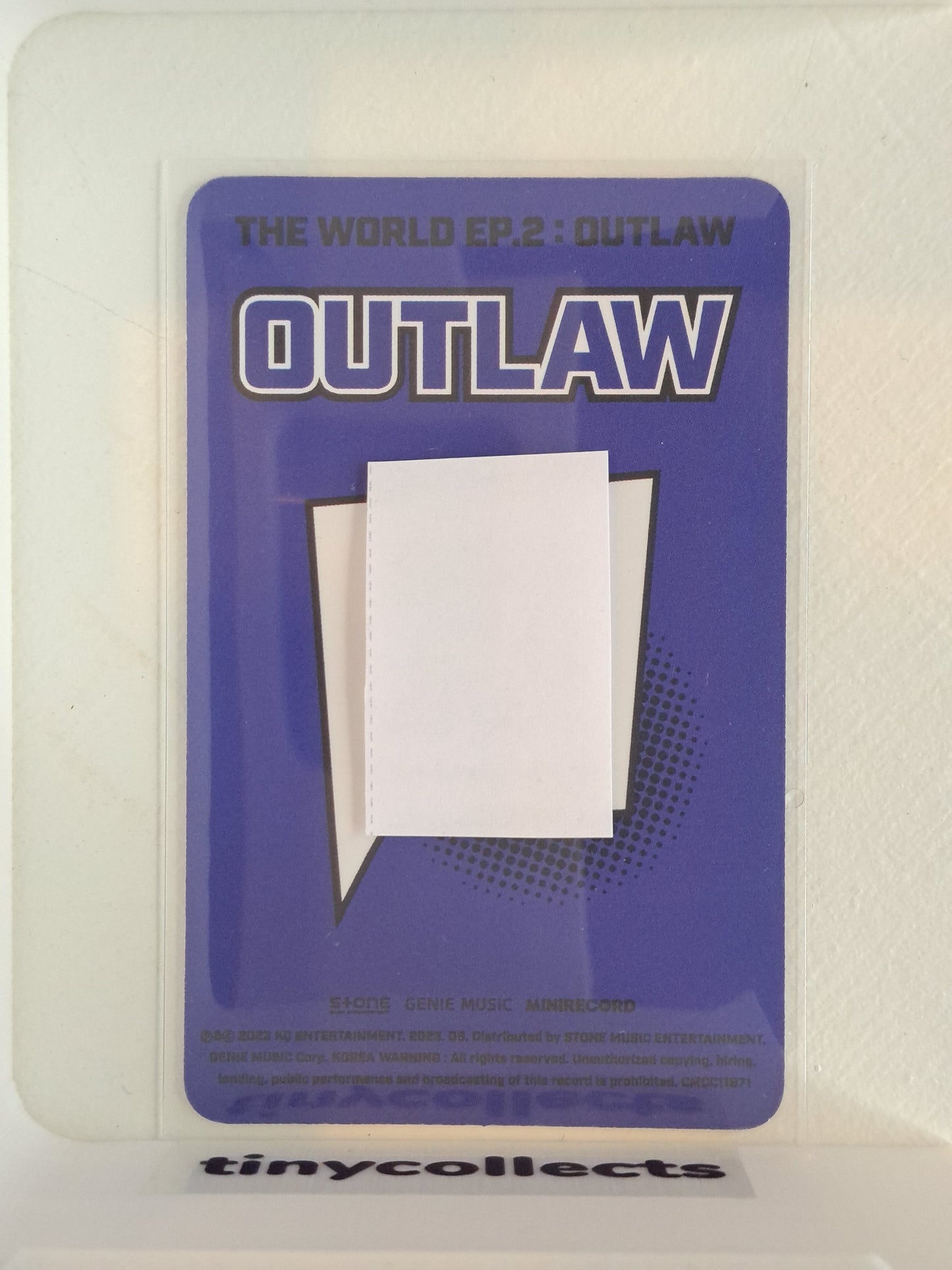 Wooyoung Platform incl. QR ver. 1 The World Ep. 2: Outlaw