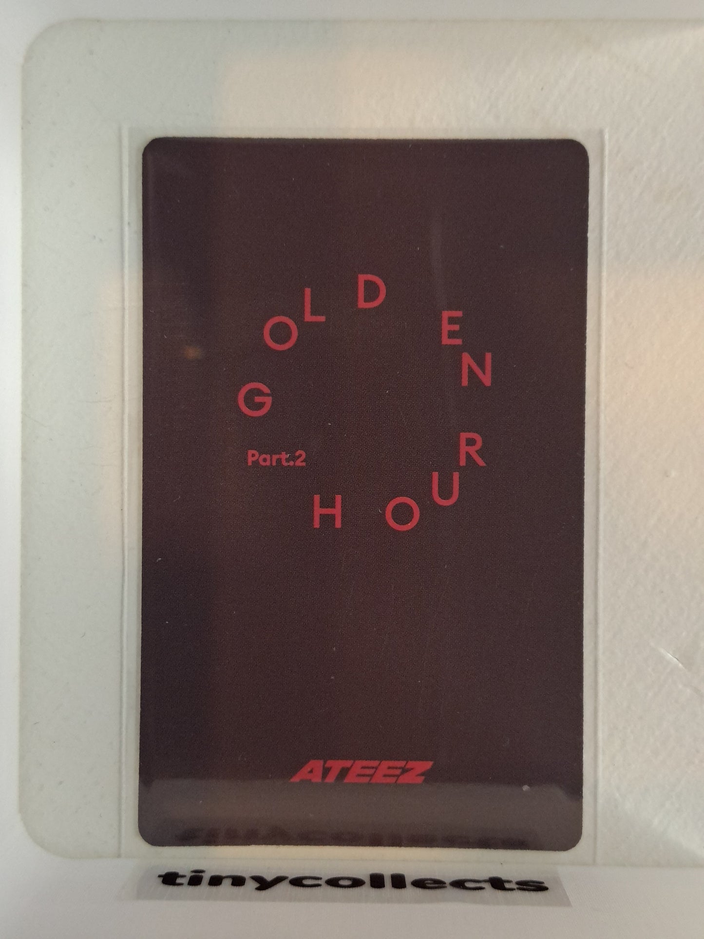 Hongjoong Toktoq Album pob Golden Hour part 2