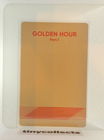 Yeosang Poca incl. Photocard ver. Z Golden Hour part 1