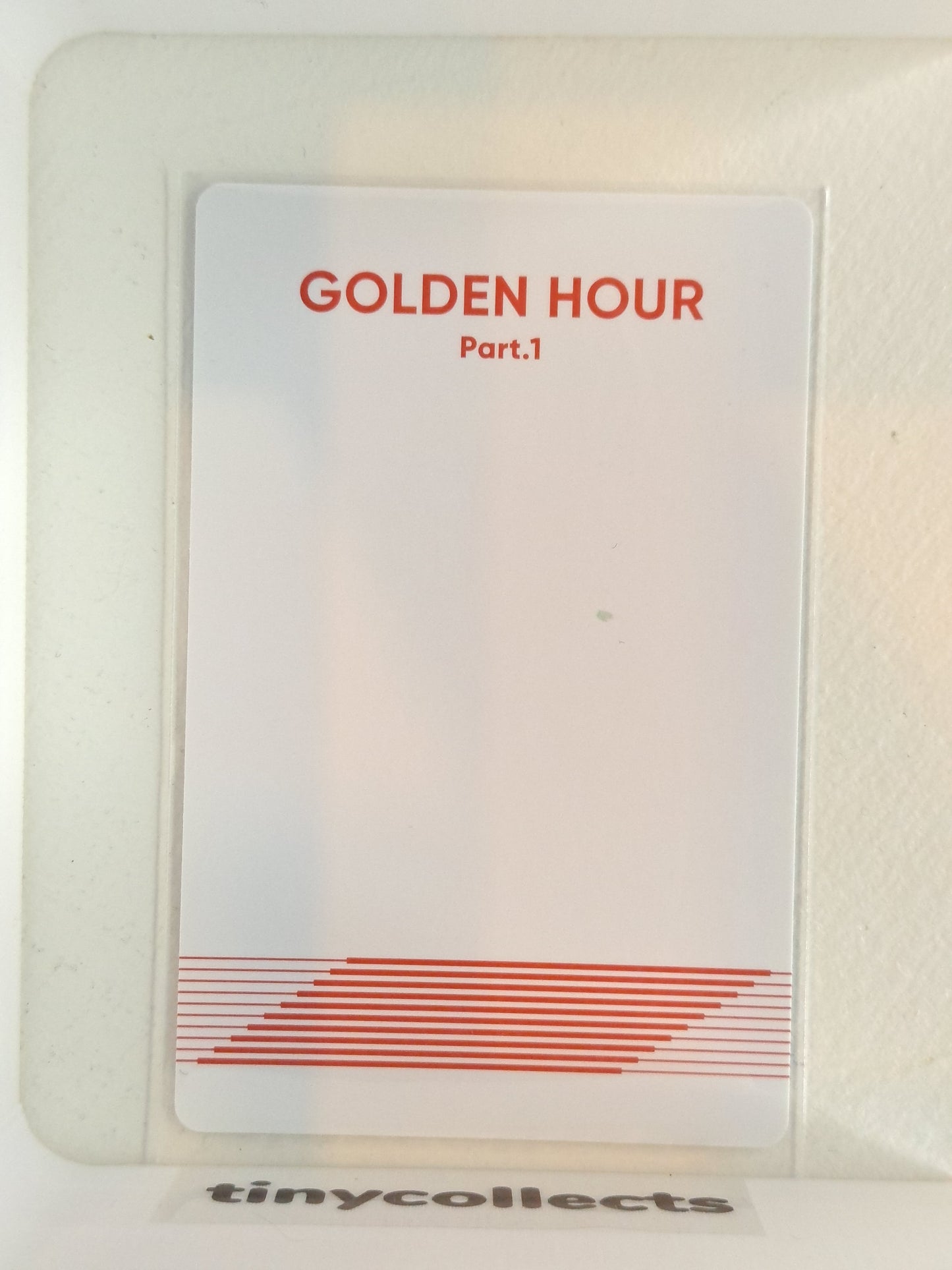 Yeosang Poca incl. ver. Image Golden Hour part 1