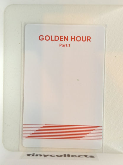 Yeosang Poca incl. ver. Image Golden Hour part 1