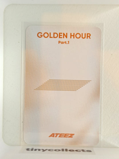 San Platform incl. Photocard ver. A Golden Hour part 1