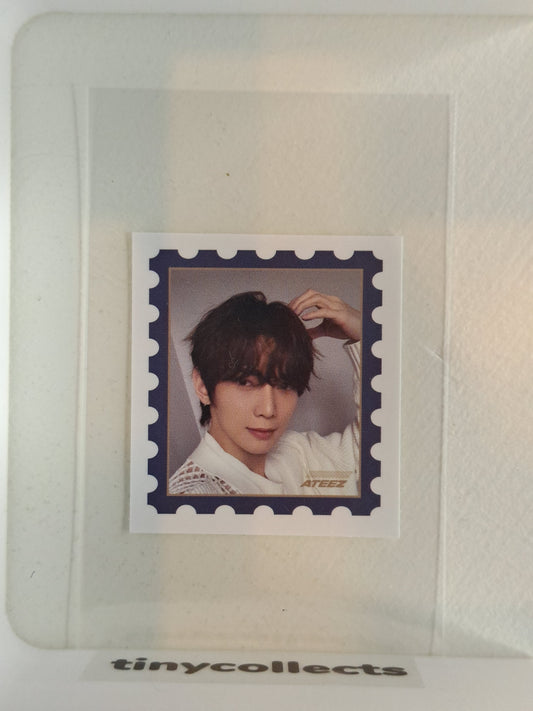 Yeosang Soundwave Pop-up 20k purchase event 2 sticker Golden Hour part 1