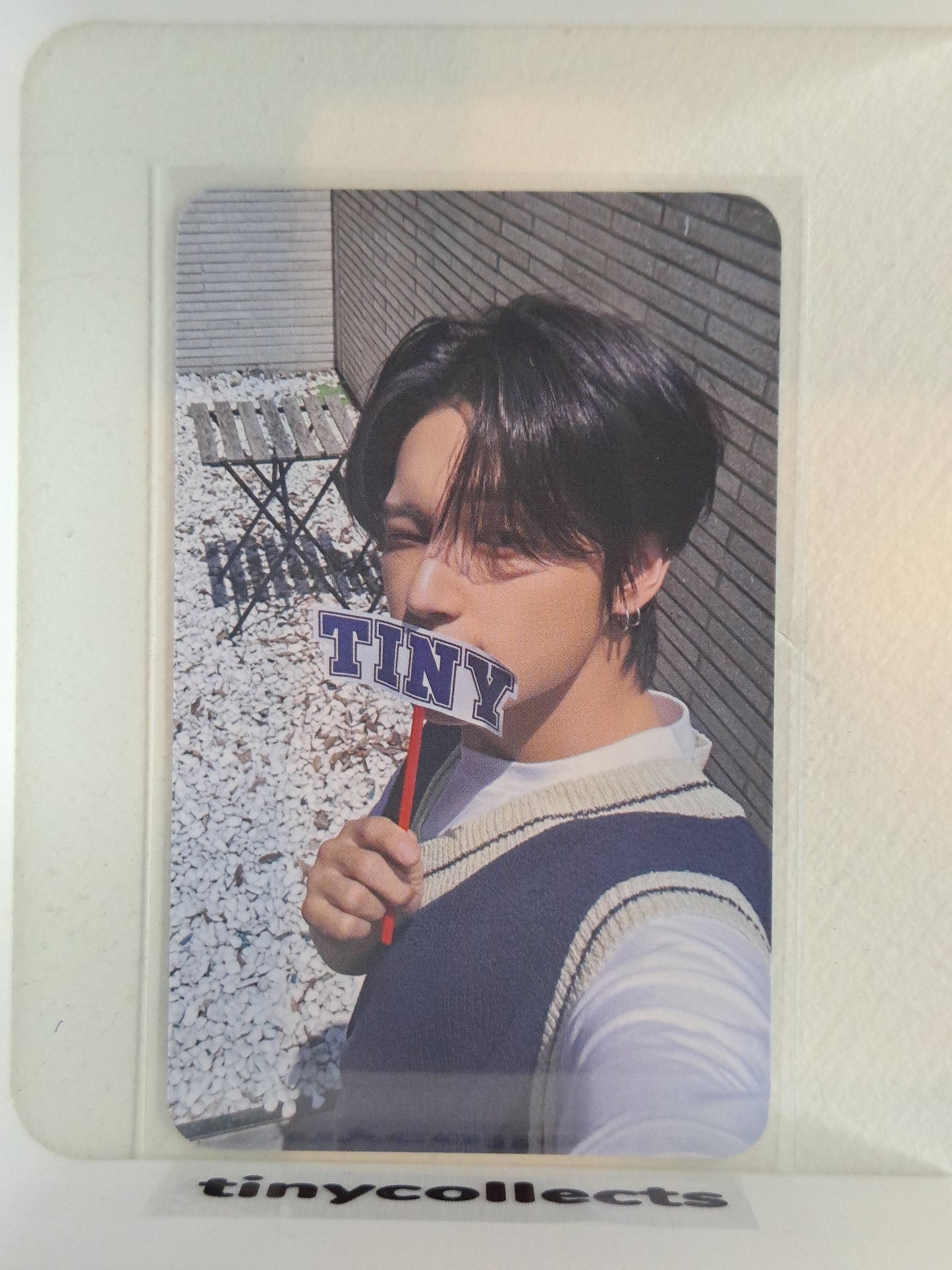 Wooyoung 2024 Fanmeeting Atiny Zone benefit double-sided