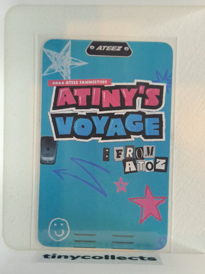 ATEEZ 2024 Fanmeeting Atiny Zone benefit