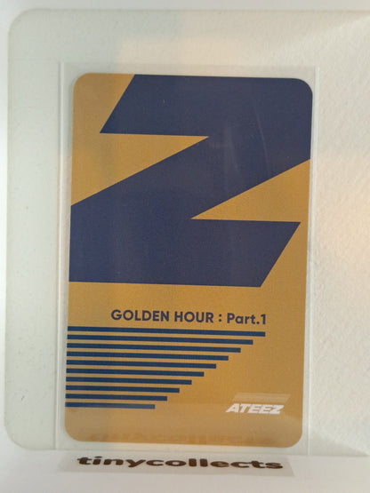 Wooyoung Soundwave MD Photo & Scratch card set Z incl. Golden Hour part 1