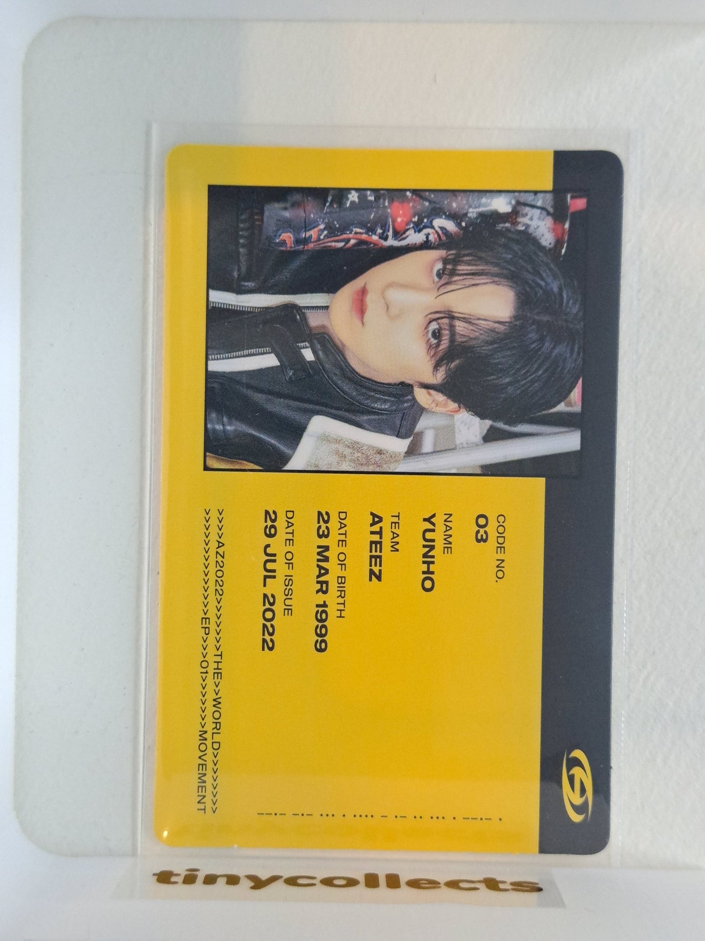 Yunho Album incl. D ver. ID card The World Ep.1: Movement