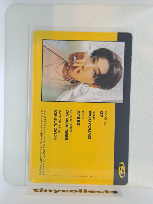 Wooyoung Album incl. D ver. ID card The World Ep.1: Movement