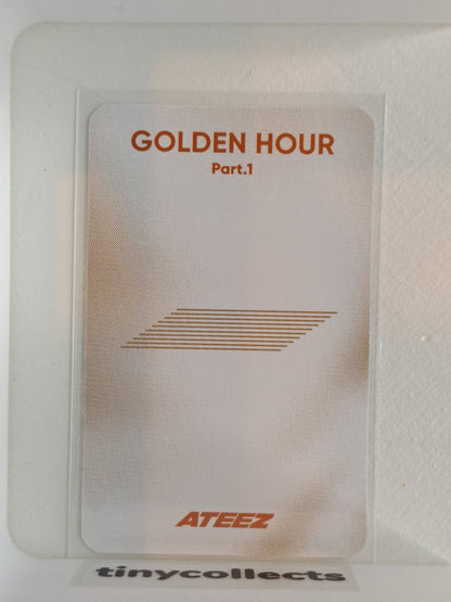 Seonghwa Platform incl. Photocard ver. A Golden Hour part 1