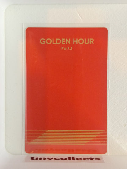 Yeosang Poca incl. Photocard ver. A Golden Hour part 1