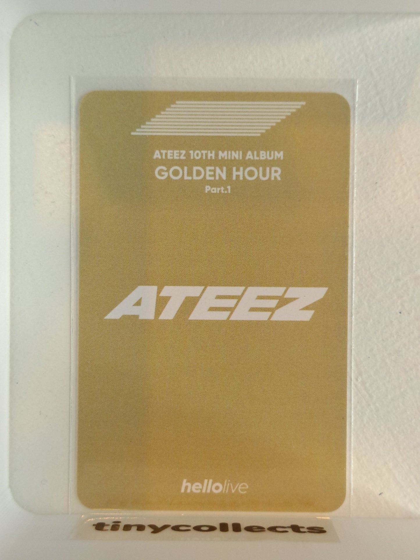 Yunho Hellolive 2.0 pob Golden Hour Part 1 ATEEZ