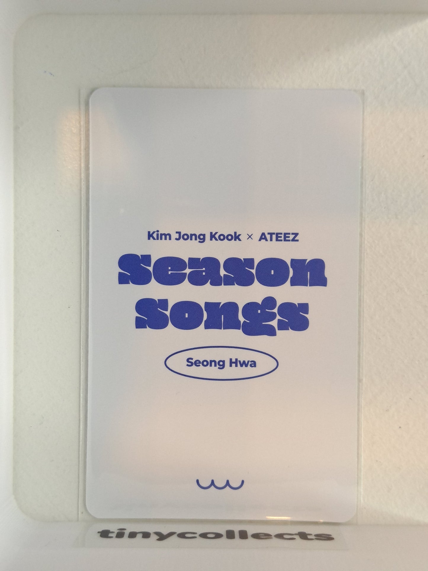 Seonghwa Season Songs album incl. 1