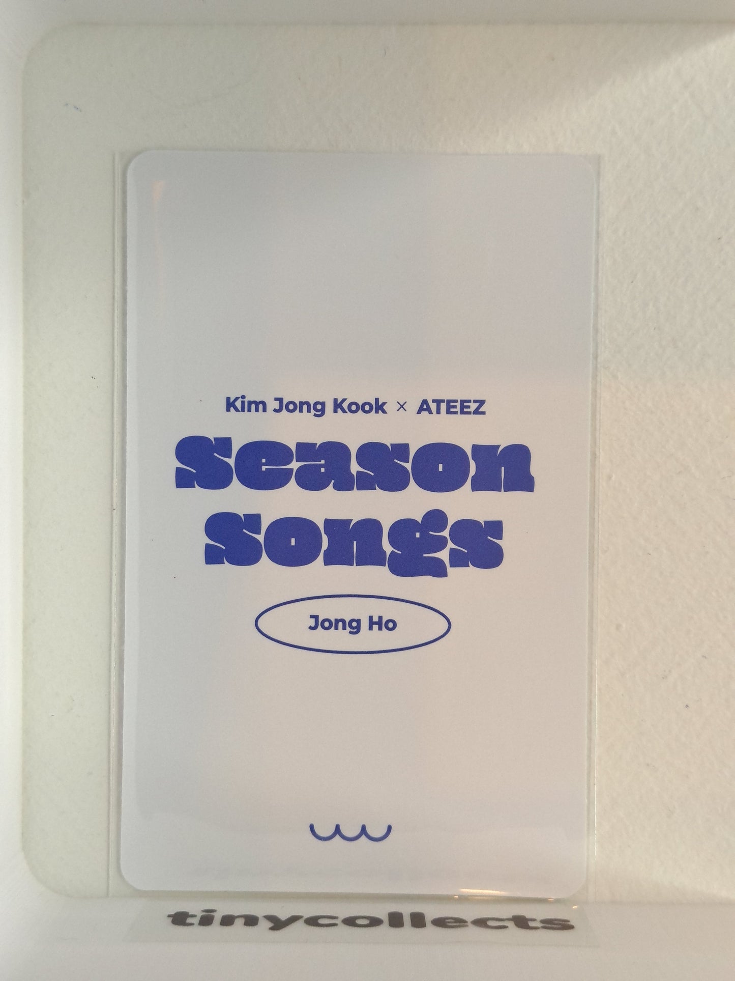 Jongho Season Songs album incl. 1