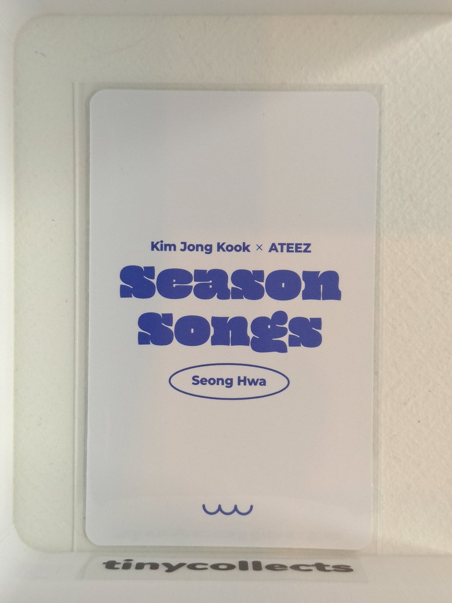 Seonghwa Season Songs album incl. 2