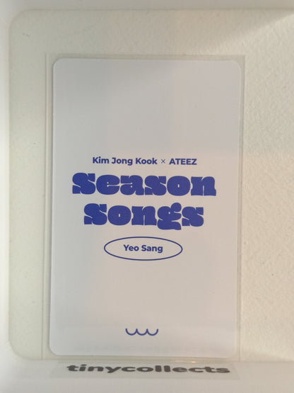 Yeosang Season Songs album incl. 2