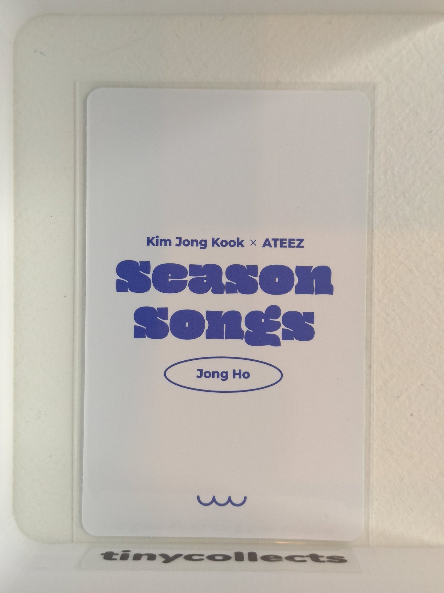 Jongho Season Songs album incl. 2