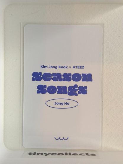 Jongho Season Songs album incl. 2