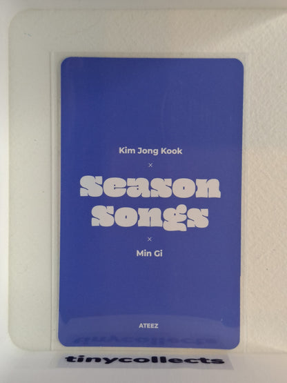 Mingi Jongkook Season Songs album incl. unit