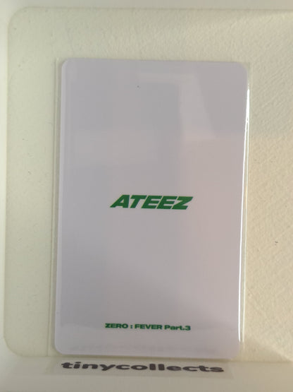 Wooyoung Music Art LD ZERO: Fever part 3 ATEEZ