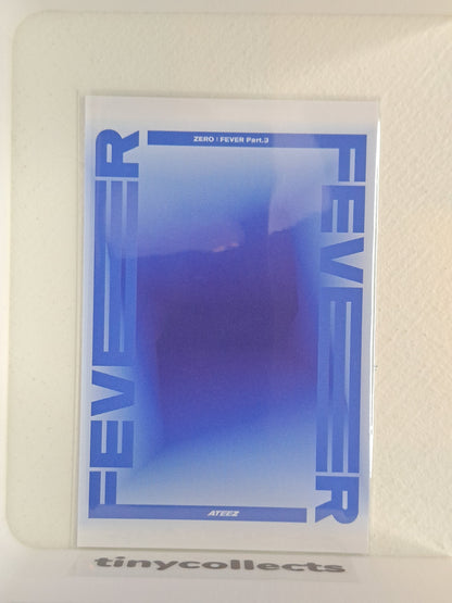 San YGlobal pob holo ZERO: Fever part 3 ATEEZ