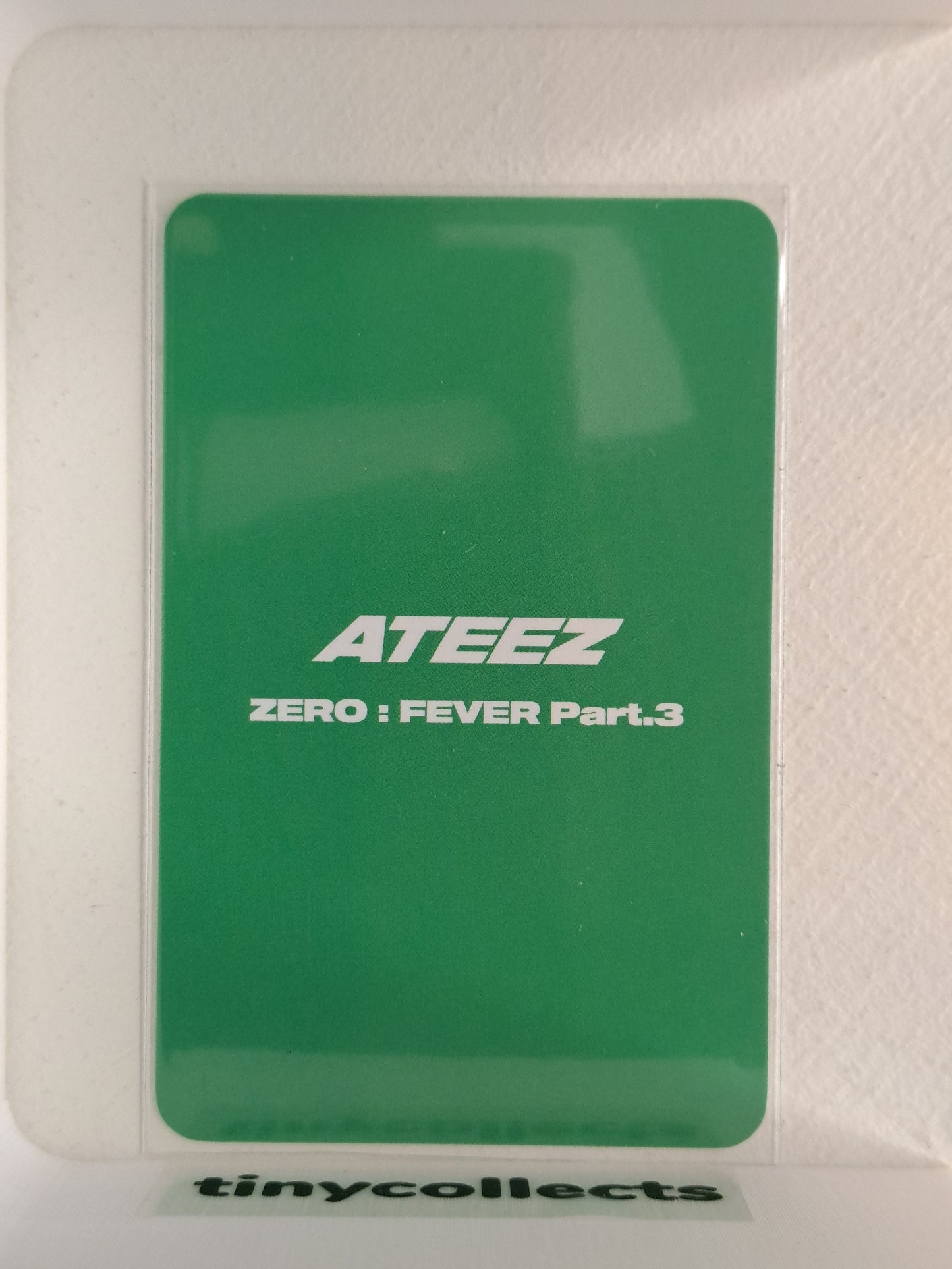 Hongjoong Everline pob 3.0 ZERO: Fever part 3 ATEEZ