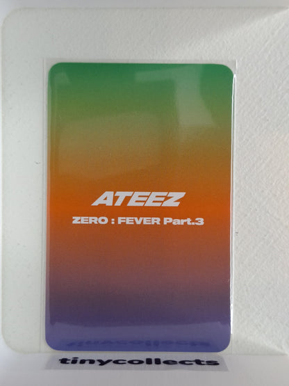 Wooyoung Everline pob 5.0 ZERO: Fever part 3 ATEEZ