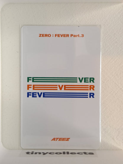 Wooyoung Soundwave pob ZERO: Fever part 3 ATEEZ