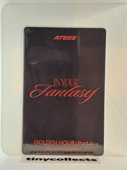 Wooyoung IYF limited incl. Photocard ver. 1 Golden Hour part 3 ATEEZ