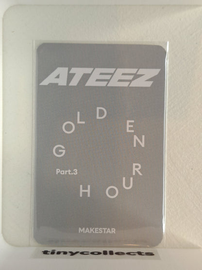 Wooyoung Makestar 4.0 fs Golden Hour part 3 ATEEZ