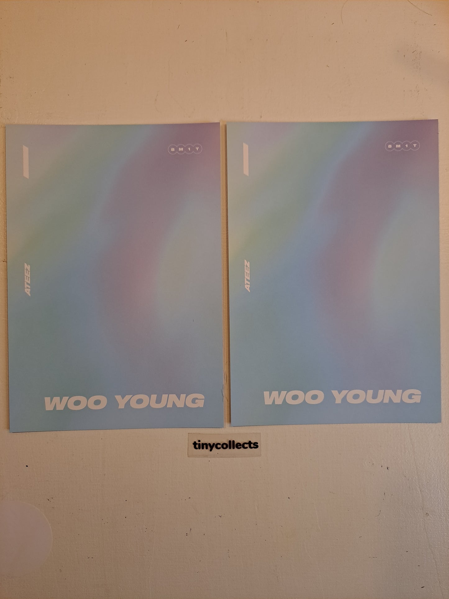 Wooyoung Postcard set Seasonal MD Summer ATEEZ
