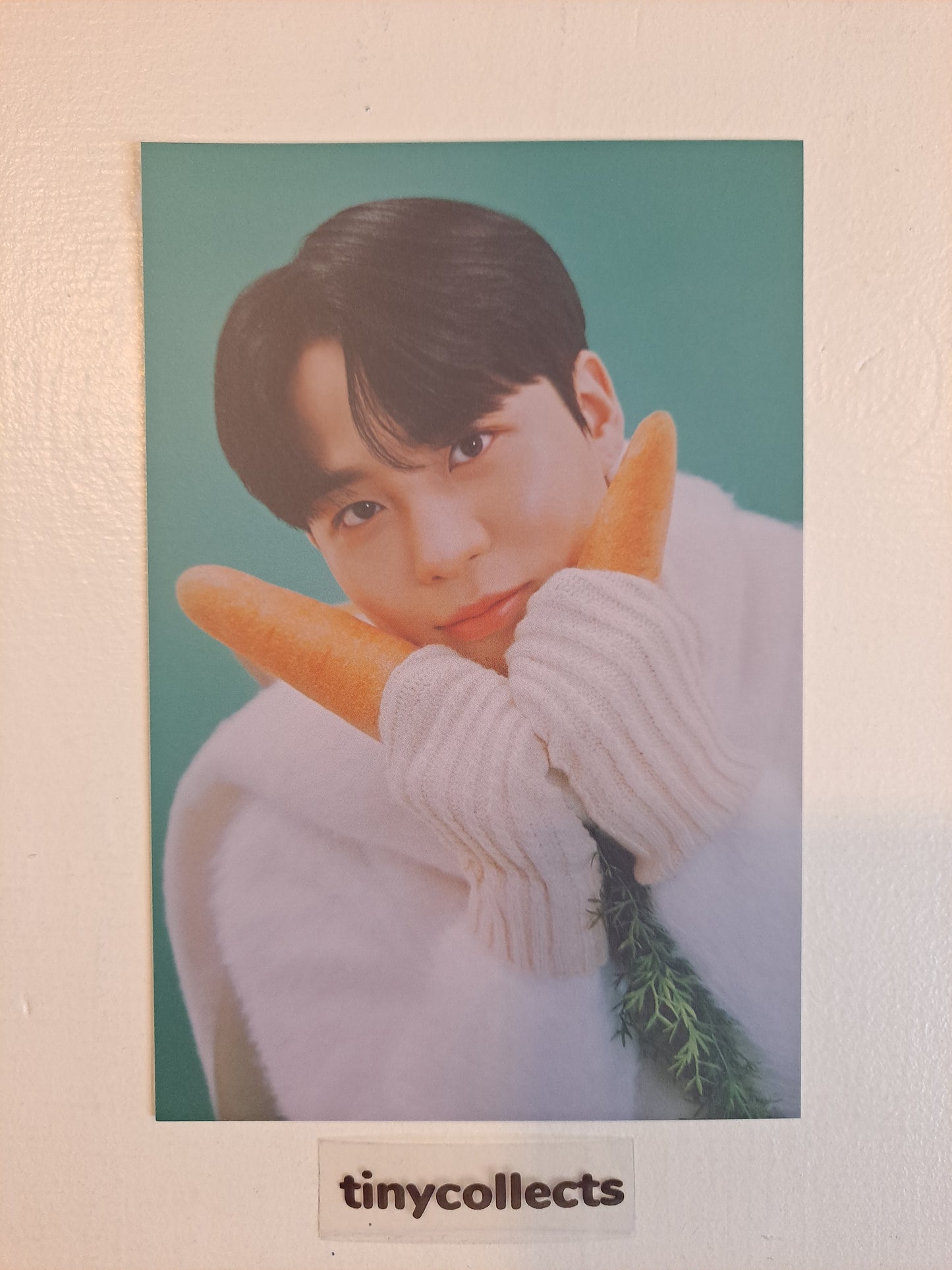 Jongho Postcard set Winter Special MD: Snowman Factory ATEEZ