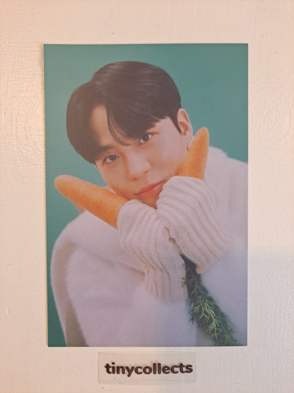 Jongho Postcard set Winter Special MD: Snowman Factory ATEEZ
