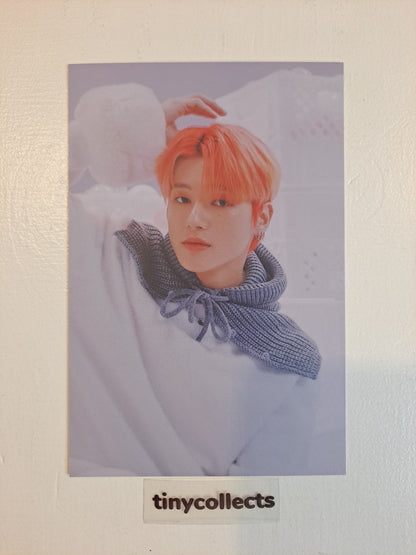 Wooyoung Postcard set Winter Special MD: Snowman Factory ATEEZ