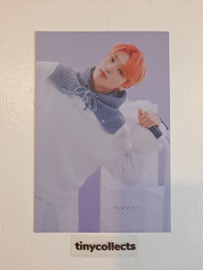 Wooyoung Postcard set Winter Special MD: Snowman Factory ATEEZ